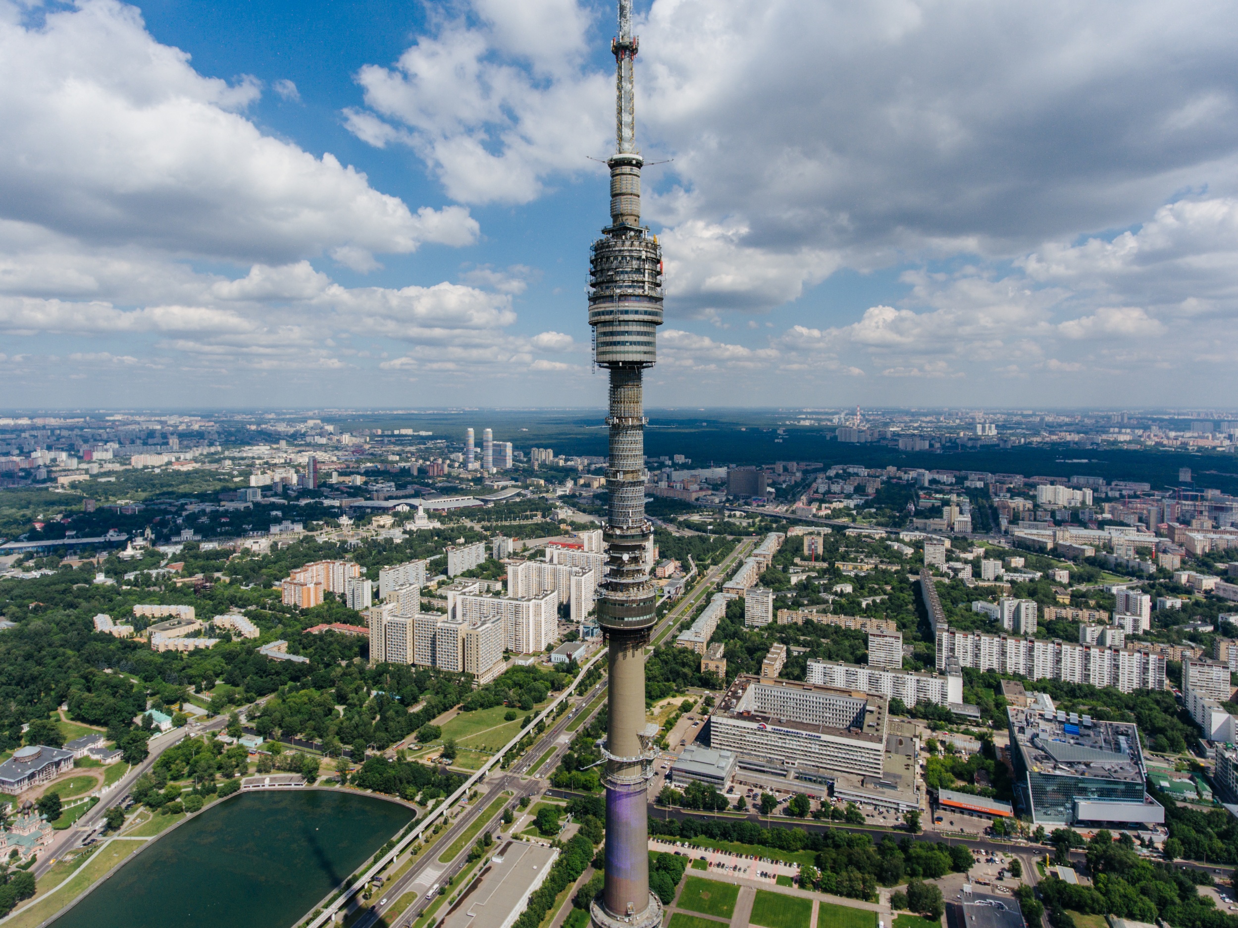 Останкинская башня фото в москве как выглядит